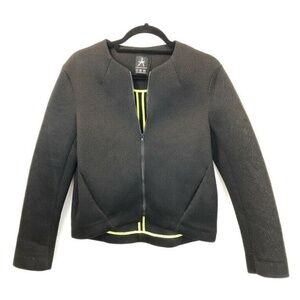 Atmosphere 8 Lightweight Black Mesh Crop Jacket